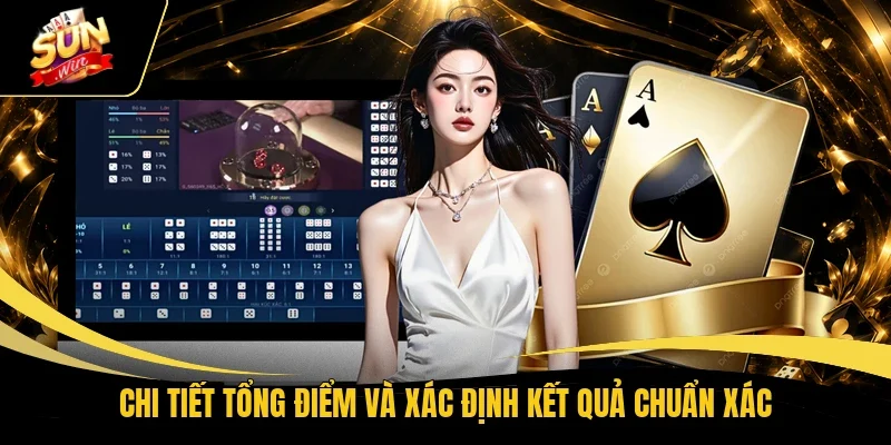 Chi tiết tổng điểm và xác định kết quả chuẩn xác