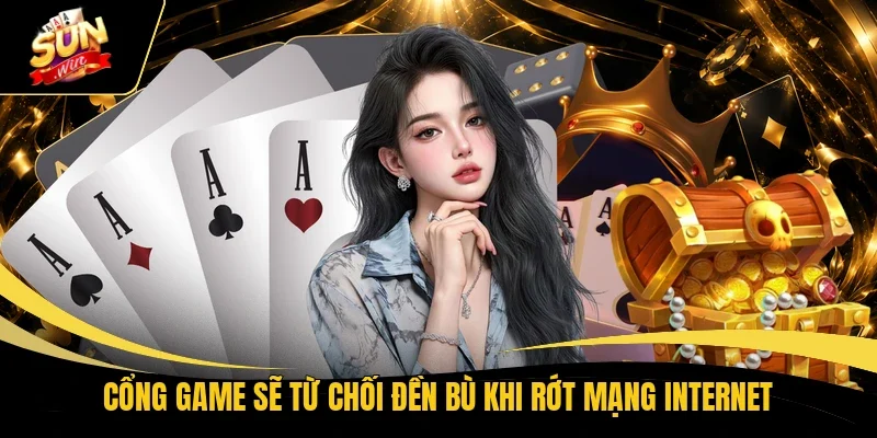 Cổng game sẽ từ chối đền bù khi rớt mạng Internet