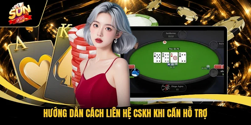 Hướng dẫn cách liên hệ CSKH khi cần hỗ trợ