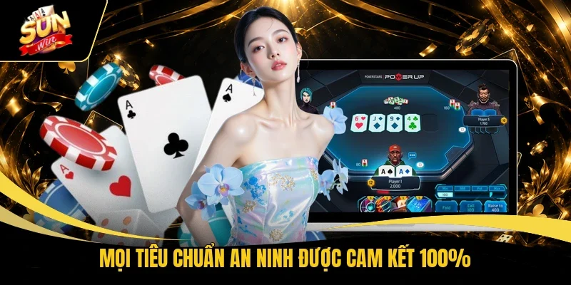 Mọi tiêu chuẩn an ninh được cam kết 100%