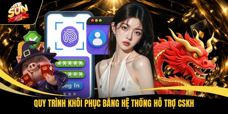 Quy trình khôi phục bằng hệ thống hỗ trợ CSKH