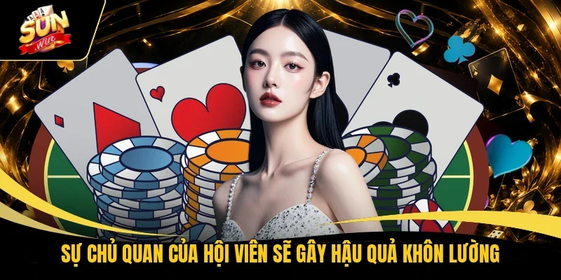 Sự chủ quan của hội viên sẽ gây hậu quả khôn lường